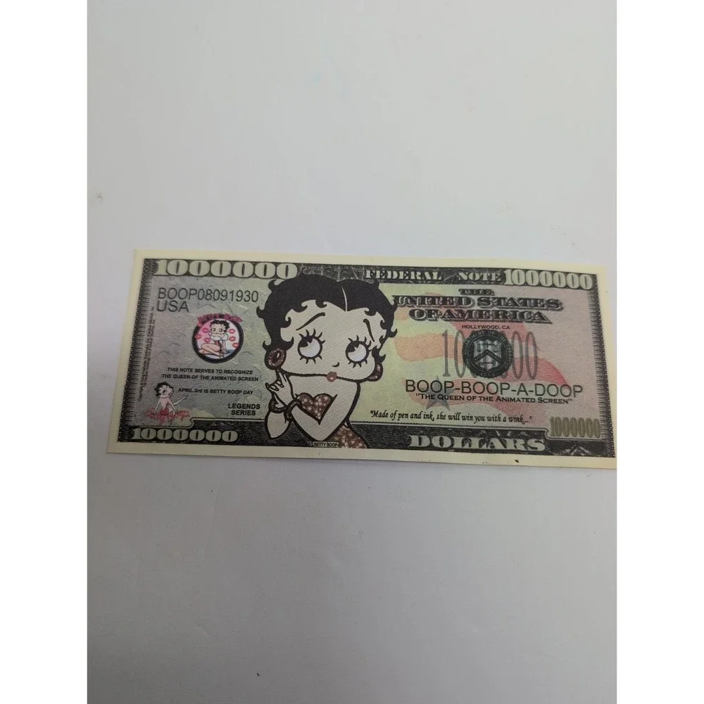 Betty Boop Million Dollar Bill